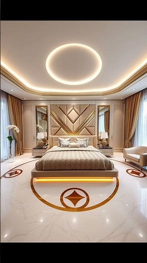 Letest Bedroom Interior For Ceiling Lights Design #ceilingdesign #home #interiordesign #homedecor