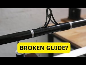 How to Replace a Broken Fishing Rod Guide | Easy DIY Rod Repair