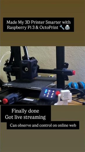 Turn Your 3D Printer Smart! OctoPrint Setup on Raspberry Pi 3 (Full Working Demo) kobra 2 neo