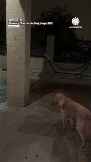 Crazy Hail and Floods Shock Phoenix Drivers