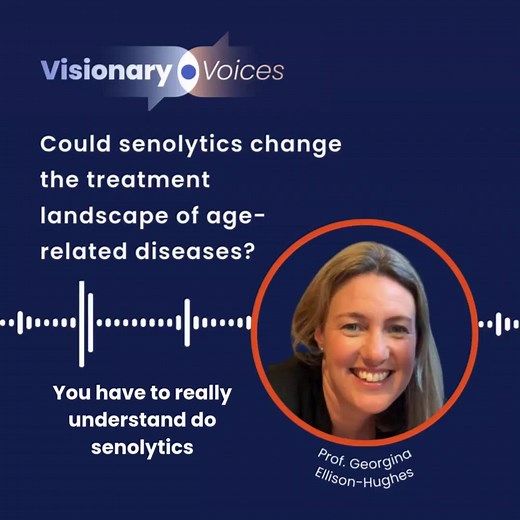 Age-related diseases affect millions worldwide — could senolytics offer a new approach to treatment? In this episode of Visionary Voices, Nicky speaks with Prof. Georgina Ellison-Hughes from King’s College London about the groundbreaking field of senolytics and their potential to advance the treatment of age-related diseases. From understanding the science behind cellular senescence to how senolytic drugs work and what early clinical trials reveal, this episode explores an exciting frontier in l