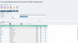 Copying A Tax Group to A New Tax Group - Accounting - Epicor P21 Knowledge On Demand