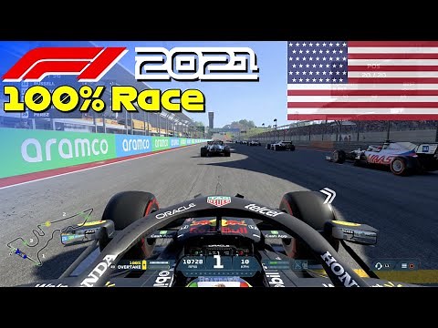F1 2021 - Let's Make Pérez World Champion #17: 100% Race USA | PS5
