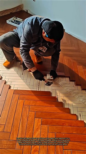 Satisfying Herringbone Flooring Installation You Must Try
