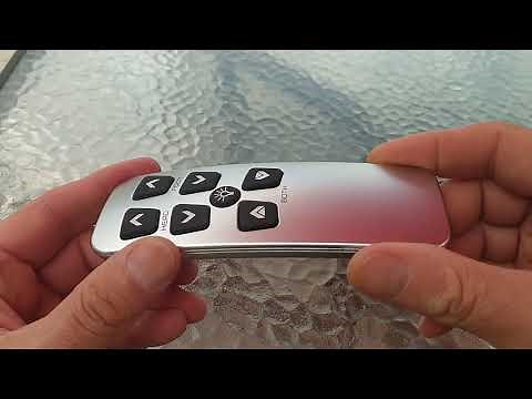 How to replace battery in LINAK HC10BL remote