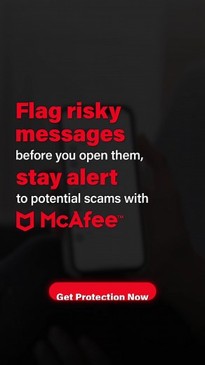 105K views · 19 reactions | Not everything online is as it seems. Phishing scams and fake offers are more convincing than ever. See how McAfee helps you spot threats to protect your digital presence. Start your protection today. | McAfee | Facebook