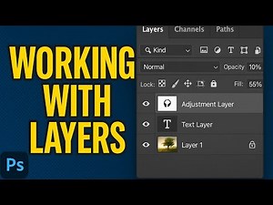 Photoshop Working With Layers | Complete Beginner’s Guide 🎨
