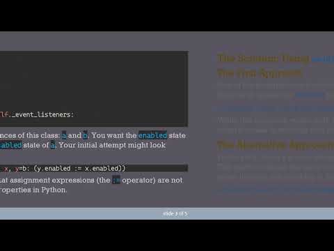 How to Assign to a Property Within a lambda Expression in Python