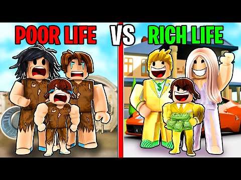 POOR LIFE vs RICH LIFE! (Roblox)