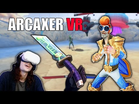 The BEST VR Turn Based RPG Game Yet | Arcaxer VR Gameplay (Quest 2)