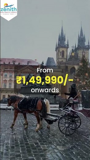 Get ready to explore the magic of Europe like never before — with Zenith Holidays! 💙 #europe