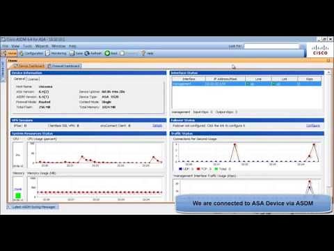 Cisco ASA Internet Access Configuration using ASDM