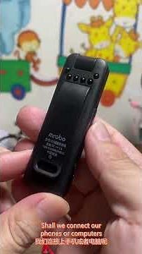 Mini Body Camera D3 Use tutorial