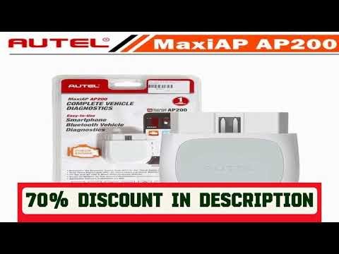 A must-have product! Autel MaxiAP AP200 Bluetooth Full Systems Diagnostic Tool with AutoVIN Servic
