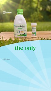 Pure Bliss® by Similac® Organic—the ONLY organic ready-to-feed formula! Made with high-quality ingredients for your baby. | Similac US