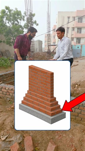 👷What is stacked wall? #new #architecture #youtubeshorts #site #viral #shorts #civil