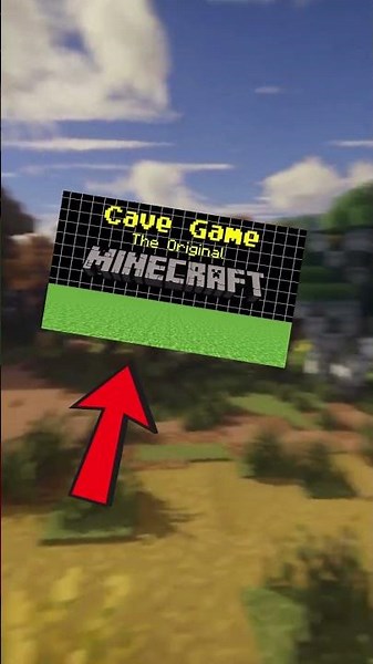 Minecraft Was Almost Called Cave Game?! 🤯
