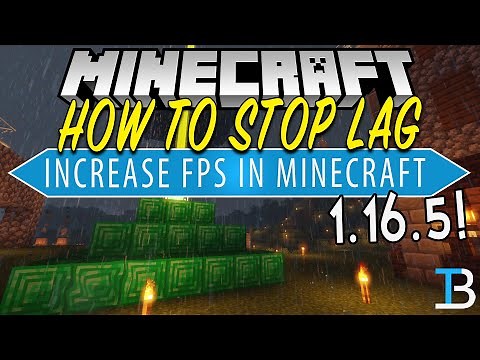 How To Make Minecraft Run Faster in 1.16.5 (Reduce Lag in Minecraft 1.16.5!)