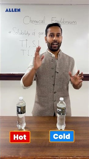 Cold vs Hot Bottle: गैस की Solubility का असली सच! मज़ेदार Chemistry टेस्ट 🧪🥤