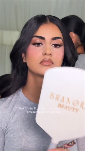 Calgary & Destination Bridal Makeup & Hair Artist on Instagram: "Get ready with us @navnoor_99 🤍 Hair by @hairbymanjeet @bhangreybeautyteam Lip combo Lip liner : @maccosmeticscanada cork & @makeupforever anywhere caffeine Lipstick : @maccosmeticscanada honey love mixed into liquid blush and concealer Lipgloss : @sephoracollection in shade 40 @urbandecaycosmetics moondust on the eyes @plouise1 liquid blush @kyliecosmetics powder blush Limited availability for 2026 Bookings open for 2027 💌 Email