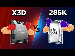 Core Ultra 285K VS 7950X3D!
