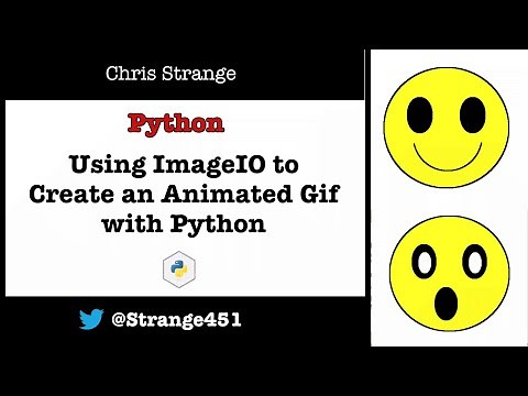 Using ImageIO to Create an Animated Gif with Python