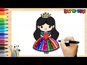 How to Draw a Princess