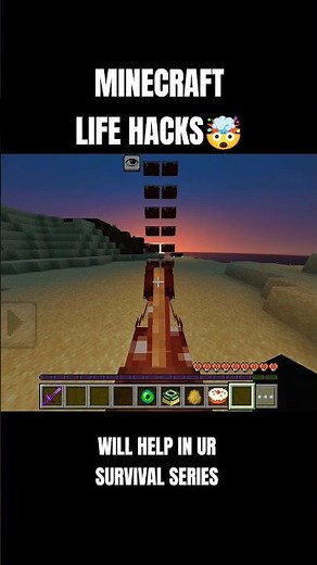 Minecraft LifeHacks for Survival!