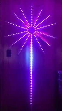 Fireworks LED Light Strips RGB String Lights Firework Clap Light Review, INDOOR FIREWORKS!