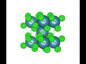 Calcium Chloride Crystal Structure (Small)