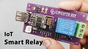 ESP8266-01 IoT Smart Relay for Home Automation