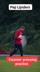 From RB Salzburg training session. Pep Lijnders works on Counter-pressing practice. What is counter-pressing? Counter-pressing is a strategy used to disrupt the opposition as soon as possession is lost – the point of defensive transition. It involves aggressively pressing the ball and the opponents near to the ball with several players. The aim is to win possession back as quickly as possible, before the opposition can settle on the ball. Allenaremania.com #allenaremania #peplijnders #rbsalzburg