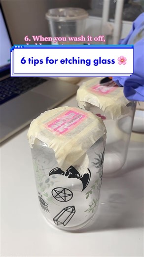 Glass Etching Tips and Tricks