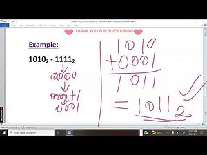 Binary Subtraction Explained (with Examples)