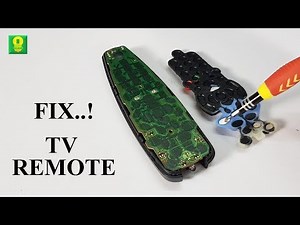 How to repair buttons on any Remote