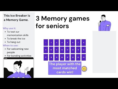 Boost Your Memory: 3 Simple Games for Seniors || Senior Brain Games: 3 Easy Memory Challenges