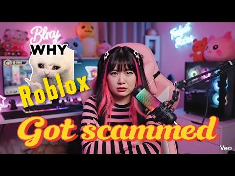 I GOT SCAMMED ON Roblox… My ROBUX GONE Reply To Hate Comments 😡