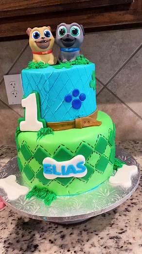 Creating a Puppy Dog Pals Cake | Lauren's Custom Creations
