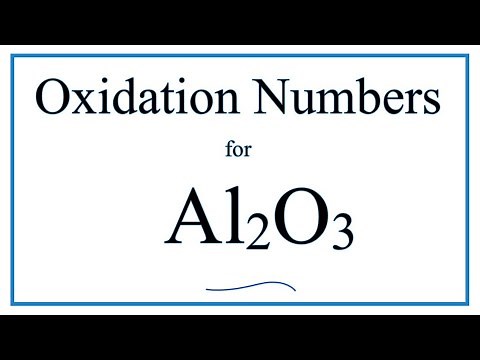 How to find the Oxidation Number for Al2O3 (Aluminum oxide)