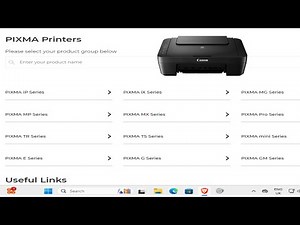 How To Download & Install Canon Printer Drivers in Windows PC