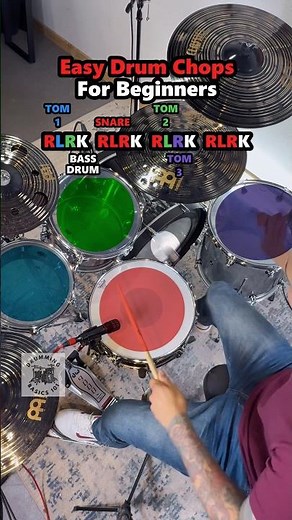 START HERE: Easy Drum Chops For New Drummers 🥁