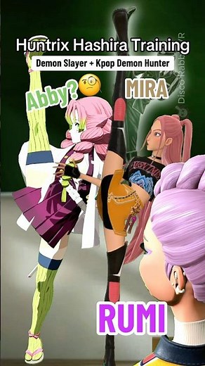 Kpop Demon Hunters: Mira's Hashira Training (Demon Slayer Crossover) #kpdh #mitsuri #vrchat #fyp
