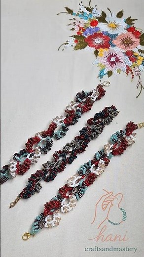 How to Make a Spiral Beaded Bracelet (Easy For Beginners)