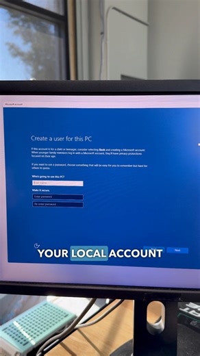 1.5M views · 10K reactions | How to install Windows 11 using a Local Account? Press Shift and F10 then type: start ms-cxh:localonly #tech #reels #windows #pcbuild #gamingpc #pc #repair #techtips #pcrepair #computerrepair | Matt's Computer Services | Facebook