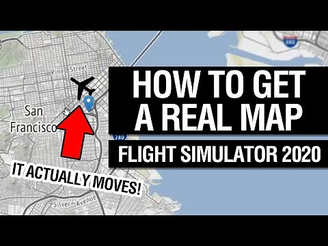 How to get a real Map in Flight Simulator 2020! VFRmap Mod