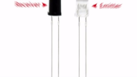 5mm 940nm LEDs Infrared Emitter and IR Receiver Diode for Arduino (Pack of 20pcs) EK8443