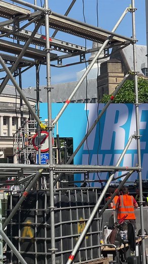 24K views · 138 reactions | The stage is being set for the #ManchesterCity bus parade in town tonight  | Manchester Evening News | Facebook