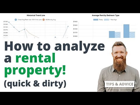 How To Analyze A Rental Property (The Quick & Dirty Way)