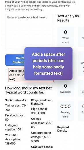 Word Counter - Accurate Word and Character Count for FREE #Shorts