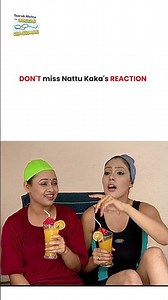 Don't miss Nattu Kaka's reaction ! #tmkoc #funny #jethalal #daya #shortsfeed
